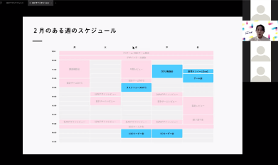 川崎の講演の様子:動画キャプチャ