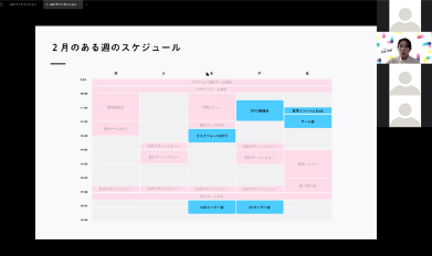 川崎の講演の様子：動画キャプチャ