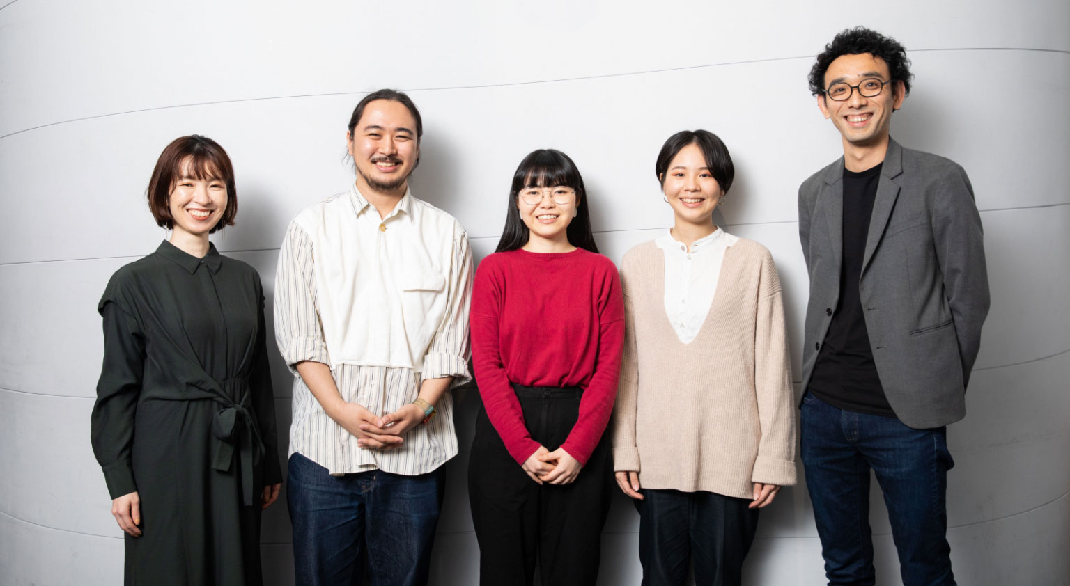 メンバーの集合写真:園木、中安、長沼、渡邉、小橋