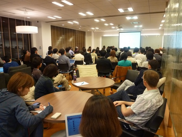IAサミット報告会の会場の様子 IAサミット報告会の会場の様子