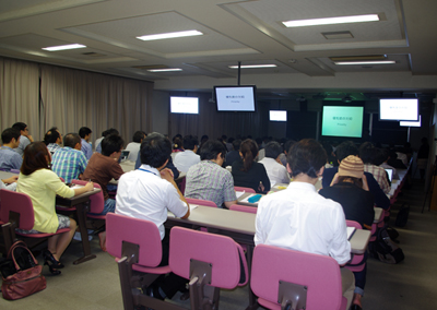 100名以上の参加があった今回のデザインミニ塾