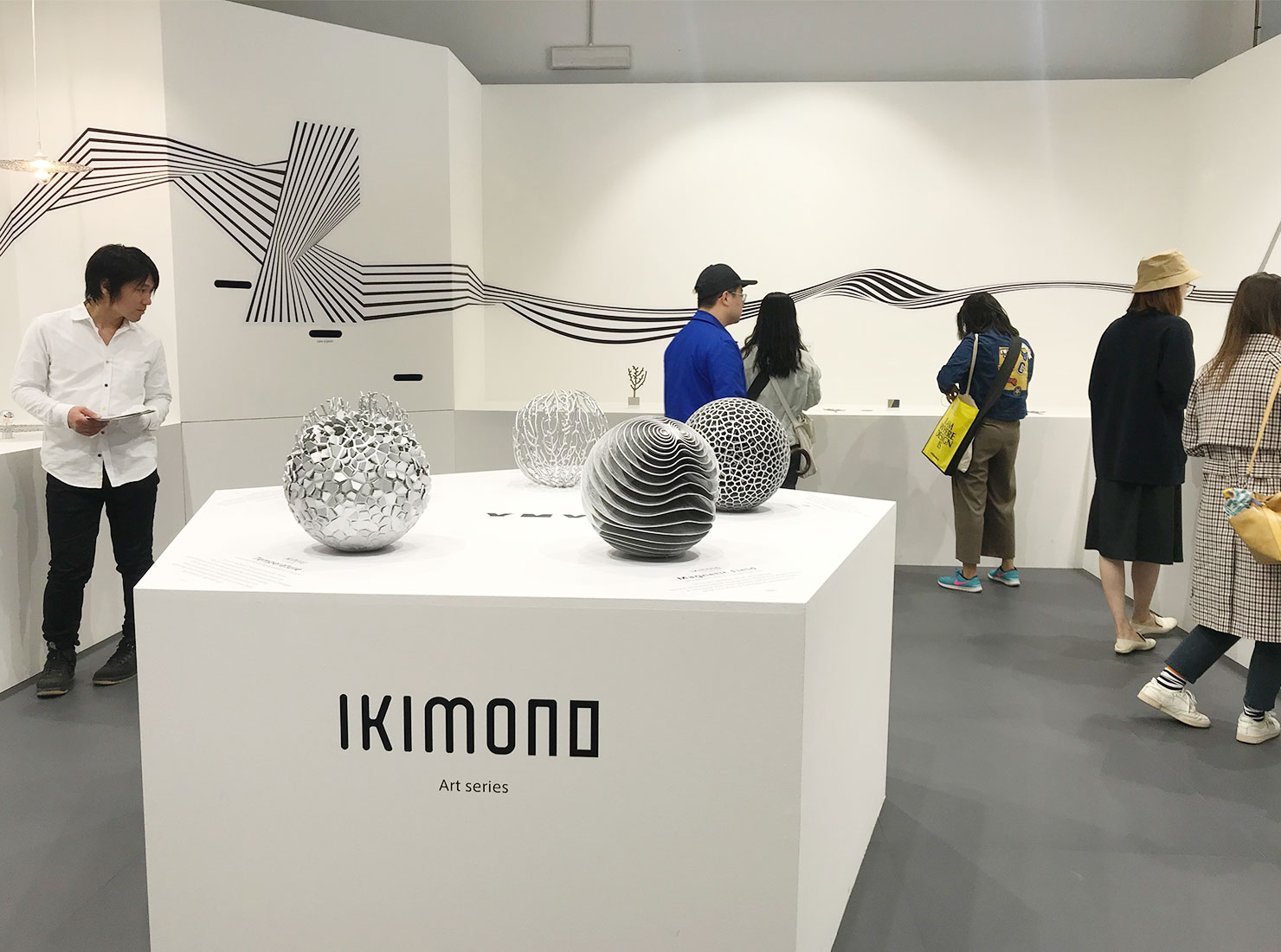 写真：IKIMONOの展示（その1）