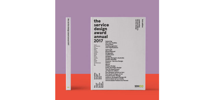 The Service Design Award Annual の背表紙と書影