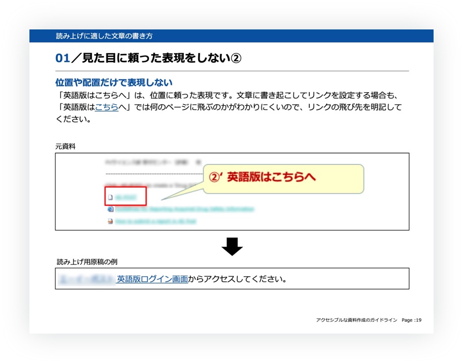 スライド（5枚中4枚目）：記事内で出てくるガイドラインの抜粋4