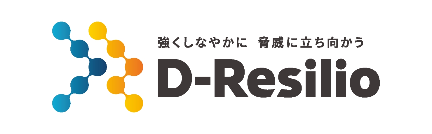 画像：制作したロゴ・タグライン「強くしなやかに脅威に立ち向かう」