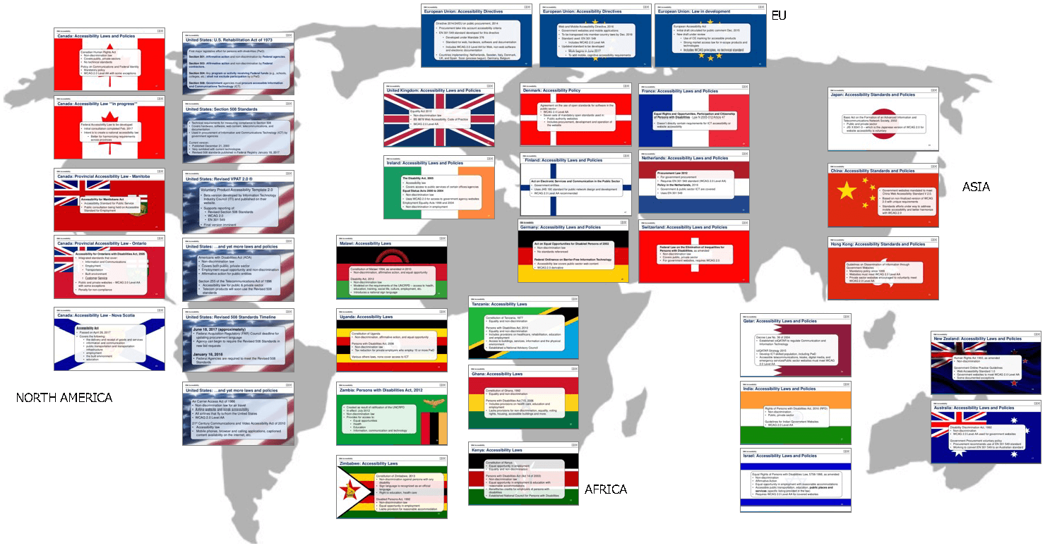 各国の法整備の状況を整理した世界地図の画像。