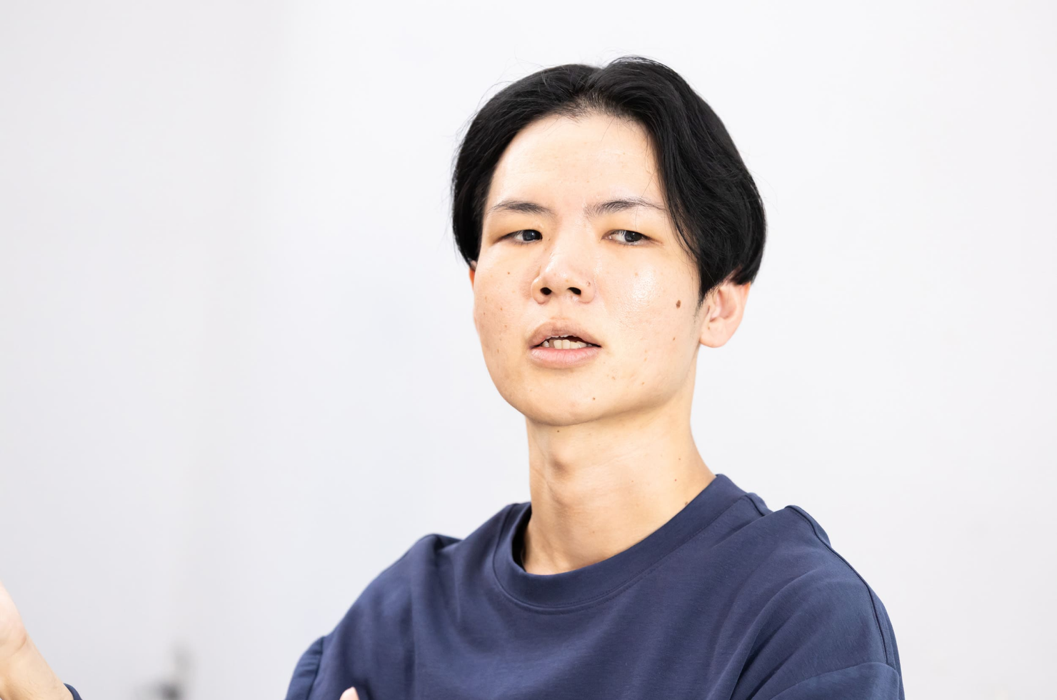 対談中の太田氏。