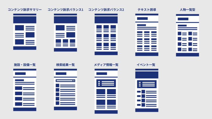 デザイントークンを説明するページのキャプチャ。