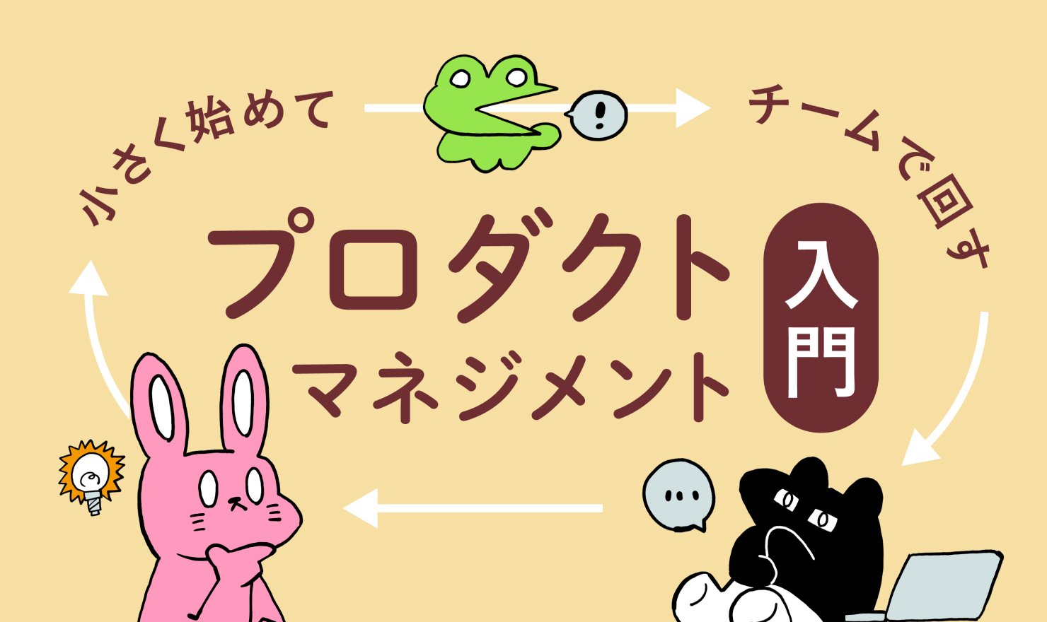 記事に挿入されているキャラクターのイラストが活用されたメインビジュアル。