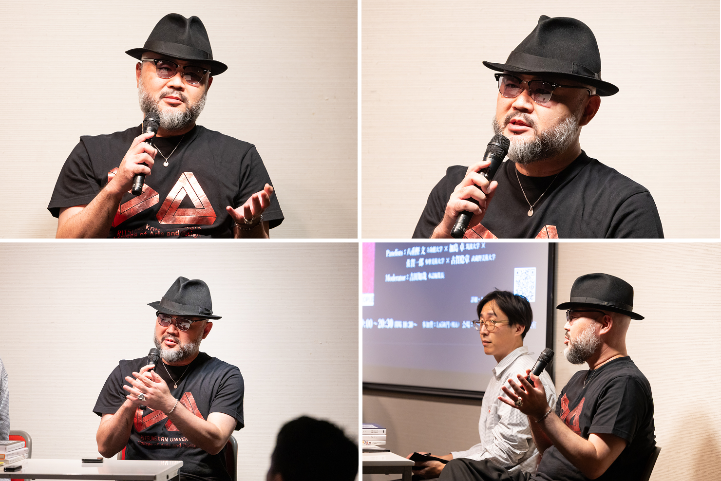 八重樫氏が話している様子