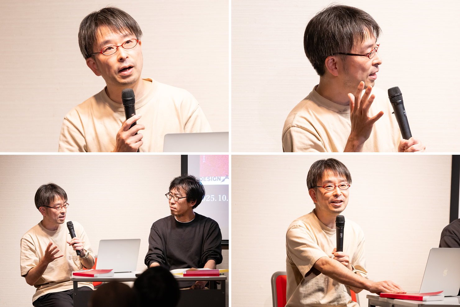 加島氏が話している様子