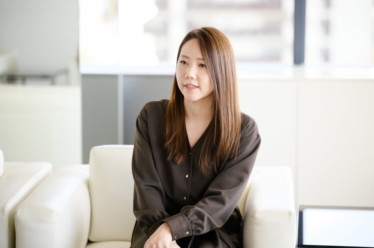 写真。伊藤氏が話している様子。