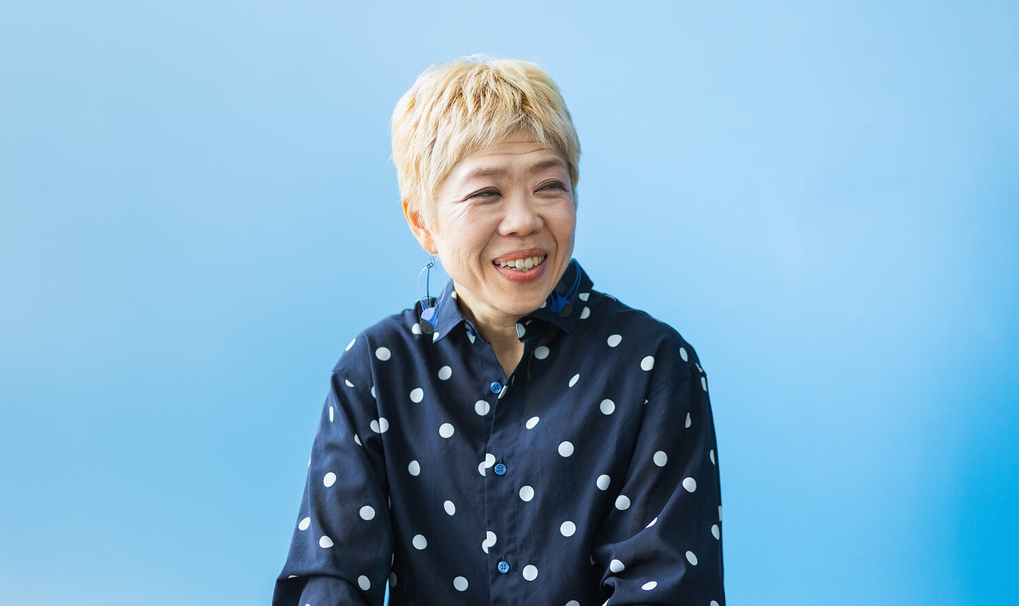 高石が話している様子。